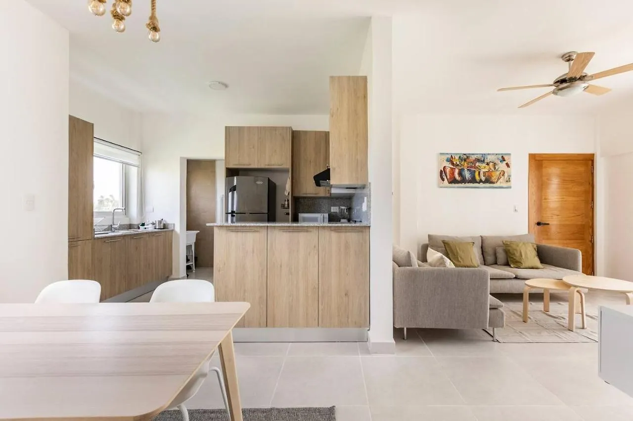 아파트 Bamboo Apartamento 라스테레나스 도미니카 공화국